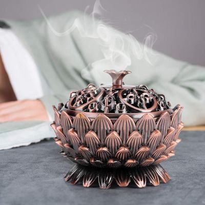 Gavigain Vintage Water- Shape Alloy Incense Holder Tool Home Decoration Hot