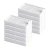 10PCS Sweeper Filter,White Sweeper Accessories Cartridge Filter for Robot Vacuum Machine V3 V3S V3S Pro V5 V5S V5S Pro view 1