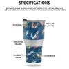MightySkins Skin Compatible with Stanley The Quencher H2.0 FlowState 40 Oz Tumbler - Puppy Fall | Protective, Durable, and Unique Vinyl Decal wrap Cover | Easy to Apply, Remove, and Change Styles view 2