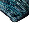 The HomeCentric Cushion Covers, Blue Pack of 2, 22x22 inch (55x55 cm) Throw Pillow Covers, Velvet Striped Throw Pillows for Couch, Striped Modern Style Easter - Electric Stripes view 2