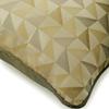 The HomeCentric Pillow Case Custom Pillow Cover Beige Grey Couch Cushion Cover 24 x 24 Pillow Cover Silk Jacquard Sofa Bed Pillow Beige Pillow Cover Pack of 2 24x24 inch (60x60 cm)-Beige Moire Effects view 2