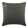 The HomeCentric Throw Pillow Covers, Grey Pack of 2, 14x14 inch (35x35 cm) Cushion Cover, Linen Applique Throw Pillow Cover for Sofa, Geometric Modern Style Easter - GreyHeist view 3