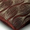 The HomeCentric Cushion Cover Sofa Rust Decorative Couch Pillow Cases Pack of 2 16x16 inch (40x40 cm) Velvet Throw Pillow Covers Abstract Zardozi Traditional Cushion Cover Home Decor - Golden Sitar view 2