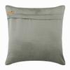 The HomeCentric Throw Pillow Covers, Silver Pillows Cover, Beaded Tree Throw Pillows Cover, Pack of 2, 18x18 inch (45x45 cm) Pillow Case, Square Silk Pillowcase, Floral - Silver Tree of Life view 3