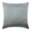 The HomeCentric Pillow Covers, Grey Accent Pillows, Ribbon Flower Medallion Pillows Cover, Pack of 2, 20x20 inch (50x50 cm) Throw Pillows Cover, Floral Pillows Cover, Square Silk - Gray Vine Blooms view 3