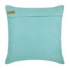 The HomeCentric Cushion Cover For Couch, Pack of 2, 22x22 inch (55x55 cm) Throw Pillow Cover, Sea Blue Pillow Cover, Pintucks Solid Throw Pillow Cover, Faux Suede Cushion Cover, Solid - Light Sea Blue view 3