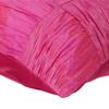 The HomeCentric Cushion Cover for Chair Pink Pillow Cover Checkered Crushed Art Silk Throw Pillow Cover Pack of 2 20x20 inch (50x50 cm) Pillow Cover Crushed Silk Pillow Cover Patchwork - Dreamy Pink view 2