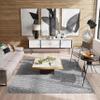 Mason Brooks Amalia AZ35B Storm Cloud Geometric Contemporary Gray Area Rug, 2'0" X 8'0" view 1
