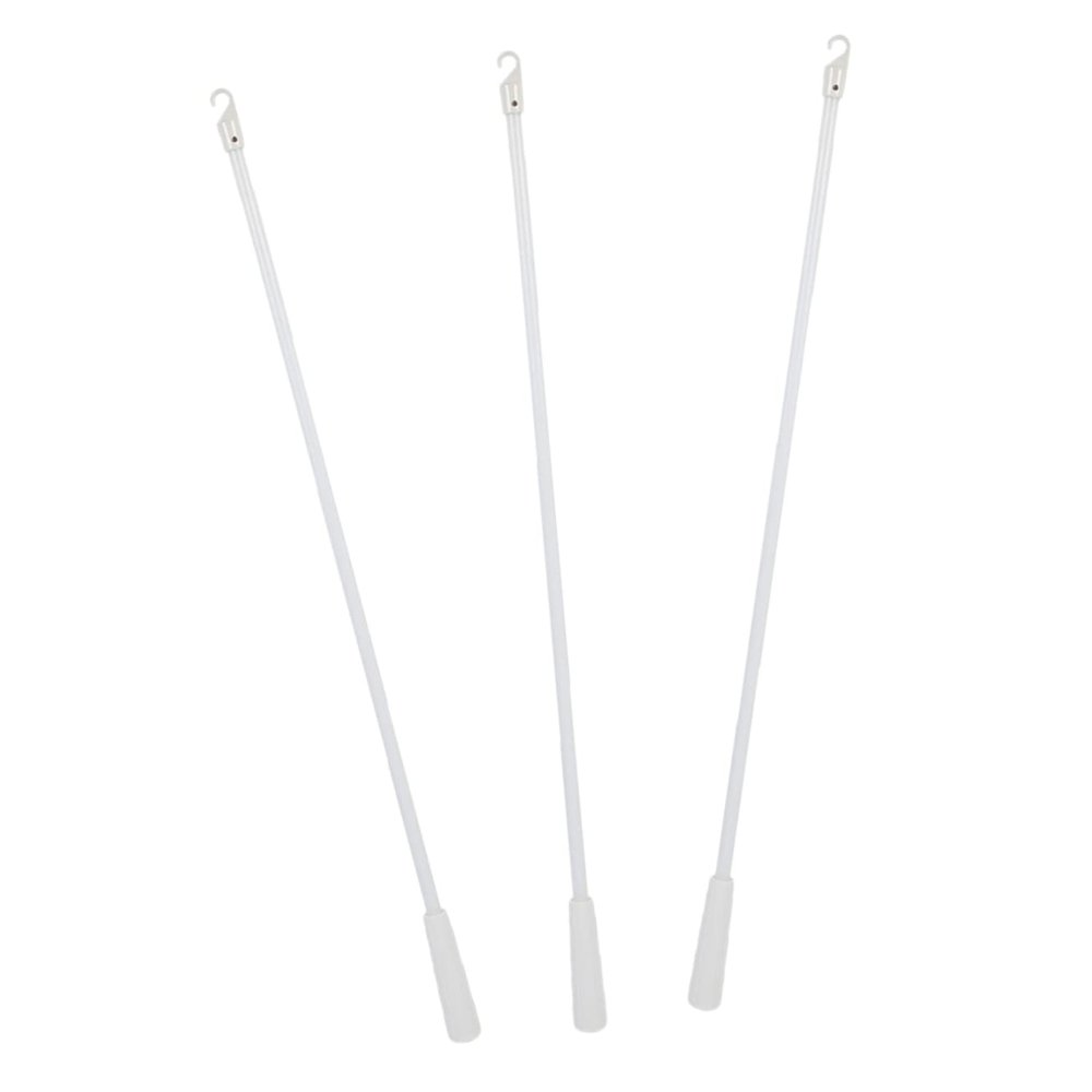 IMIKEYA Blinds Rod for Window Drapery Wands for Curtains 3pcs Vertical Blind Wand Blind Pull Rod Blind Replacement Part Blind Stick