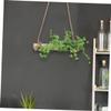 ARTIBETTER 4 Sets A Small Stick Rope Wood Chips The Swing view 2