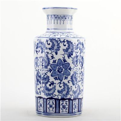 Home Dcor Antique Reproductions - [6.5Lx6.5Wx13H] [Top: 3.5][Bot: 5.5X5] - Fy-179 Vase