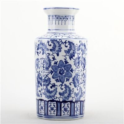 Home Dcor Antique Reproductions - [6.5Lx6.5Wx13H] [Top: 3.5][Bot: 5.5X5] - Fy-179 Vase