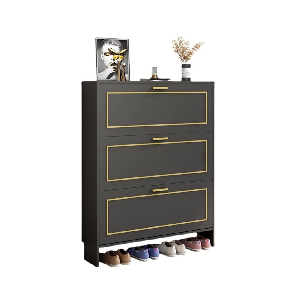 WAOCEO Shoe Rack Organizer Shoe Cabinet Large Capacity Home Door Storage Space Simple Modern Small Apartment Entrance Cabinet Shoe Shelf (Color : 70x24x118cm)