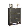 WAOCEO Shoe Rack Organizer Shoe Cabinet Large Capacity Home Door Storage Space Simple Modern Small Apartment Entrance Cabinet Shoe Shelf (Color : 70x24x118cm) view 1