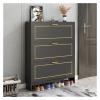WAOCEO Shoe Rack Organizer Shoe Cabinet Large Capacity Home Door Storage Space Simple Modern Small Apartment Entrance Cabinet Shoe Shelf (Color : 70x24x118cm) view 3