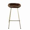 Angora Polite Bar Chair, Mid Century Modern Style, 100% Real Black Walnut Wood for Bar & Entertainment, Living Room, Kitchen, Counter Height Bar Stools, Bar Stools for Kitchen Island view 1