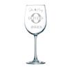 48 Personalized Wine Glasses | Bulk Engraved Wine Glasses | Etched Wedding Gift | Bridesmaid Proposal Gift | Birthday Gift | Restaurant Glassware | Barware view 1