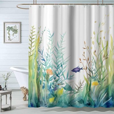 JOSUE Shower Curtain, Turquoise Shower Curtains for Bathroom Bathroom Curtains Shower Decorative Waterproof Fabric, Bath Curtain Decor for Bathroom with 12 Hooks - 200x220cm(78x86in)