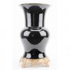Home Dcor Antique Reproductions - Porcelain Vase with Bronze Ormolu - Ebony Dimension: 11x11x19 Pattern: Ebony view 2