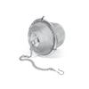 6.5cm Tea Strainers for Loose Tea,Extra Fine Mesh Tea Infuser,Practical Tea Ball Sphere Spice Strainer Mesh Infuser Filter Stainless Steel Herbal for Black Tea view 2