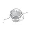 6.5cm Tea Strainers for Loose Tea,Extra Fine Mesh Tea Infuser,Practical Tea Ball Sphere Spice Strainer Mesh Infuser Filter Stainless Steel Herbal for Black Tea view 3