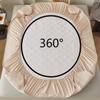 Mattress Protectors Mattress Cover Lightweight Breathable Mattress Sheet Cover Smooth Soft Noiseless Anti-Slip Fitted Sheet Bedroom Hotel Homestay Mattress Topper for Double Queen King Bed Full Size view 4