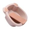 Healeved Washboard for Laundry Hand Wash Board Basin Space-Saving Design for Dormitory and Home view 1