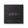 Custom High School Graduation Party Photo Well Wishes Book for Graduating Class Friends and Classmates - Black Silver (9x6) view 1
