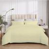 The OutNeT Ivory Solid Duvet Cover Set Oversized King 132x120 Egyptian Cotton Luxury Soft & Breathable Comforter Cover with Hidden Zipper Closer & Corner Ties Durable and Fade Resistant view 1