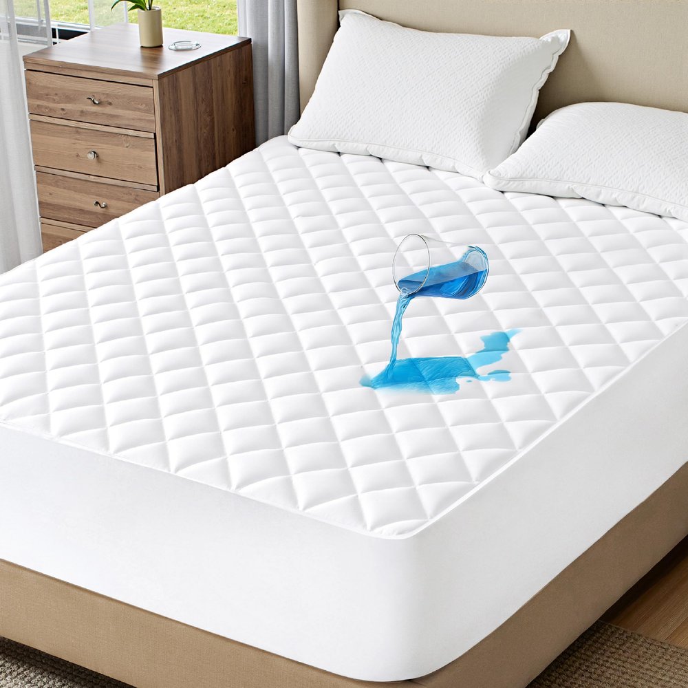 Bedsure Full Mattress Protector, Quilted Waterproof Mattress Protector
