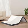 4 Inch Queen Foldable Mattress, Trifold Mattress with CertiPUR-US Certified, Folding Mattress with Breathable & Washable Cover, Foldable Mattress for Camping, Guest, Floor RV - 78" x 58" x 4"(Queen view 1