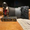 The HomeCentric Decorative Black Pack of 2,12"x22" (30x55 cm) Oblong Sofa Pillow Case, Faux Leather & Suede Feather, Textured, Patchwork Bed Lumbar Pillow Abstract Halloween Decorations - Wicked Black view 3