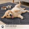 PURRUGS Area Rug, 54" x 84", Grey view 3
