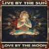 BUIK Sun Moon Metal Tin Sign Live by The Sun Love by The Moon Yoga Girl Retro Metal Wall Decor For Home Bar Restaurant Cafe Living Room Moon Wall Plaque 8 * 12 inch view 1