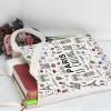 POFULL Paris Themed Gifts Paris Is Calling And I Must Go Tote Bag Paris Lover Gift (Paris Is Calling Tote Bag) view 4