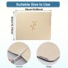Cream Dish Drying Mat 16''x19'', Absorbent Anti Spill Bar Mat for Kitchen Counter, Fits Under Coffee Maker & Espresso Machine view 2