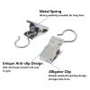 50 PCS Curtain Clips with Hooks,SAFYY Small Metal Drapery Clips for Home Decoration Photos Art Craft Dispaly Indoor and Outdoor Activities Supplies-Silver view 4