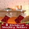 EBANKU Christmas Stocking Holder, 8 Packs Mantel Stocking Hangers Fireplace Stocking Holders Bases for Christmas Decorations (Silver) view 3