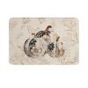 Fall Thanksgiving Kitchen Bath Shower Door Welcome Mat for Bedroom/Living/Laundry Room,Washable Bathroom Bathtub Runner Rug,Indoor Outdoor Throw Doormat,Gold Luxury Pumpkins Autumn Gold Leaves 20"x32" view 1