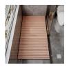 SUNMME Bamboo Wood Bath Mat, Sturdy Shower Mat,Wooden Bamboo Bath Shower Mat,Non-Slip Waterproof Large Bathroom Floor Mat for Indoor Outdoor,Easy Storage,Outdoor Shower Mat,60x80cm/24x31in view 1