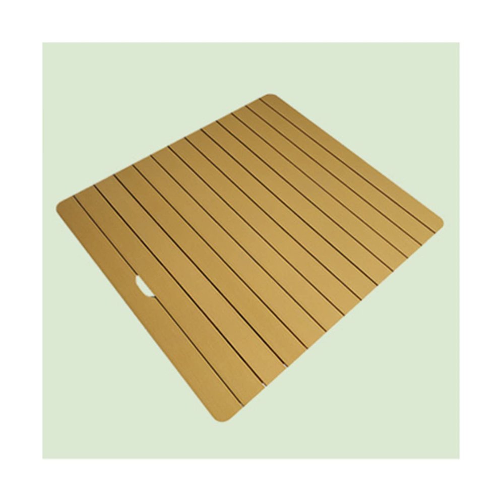SUNMME Wooden Grating Duck Board Bathroom,Bamboo Bath Mat,Bamboo Shower Mat, Wooden Shower Mat for Home, Tub,Spa Or Outdoor Use,with Water-Resistant Coating,Customizable,80x90cm/31x36in