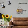 Sunflower Inspirational Wall Decor Every Day Is a New Beginning Motivational Wall Decor Butterfly Wooden Wall Art Decor for Home Office Kitchen Housewarming Gift view 2