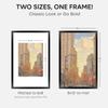 Homeforia 8x12 Picture Frame Black, High End Metal 8 x 12 Poster Frames with Mat 6 by 8 for Photo, 12x8 Frame Matted to 6x8 inch Print, 8by12 Wall or Tabletop Frame, Tempered Glass, Wall Kit, Set of 1 view 3