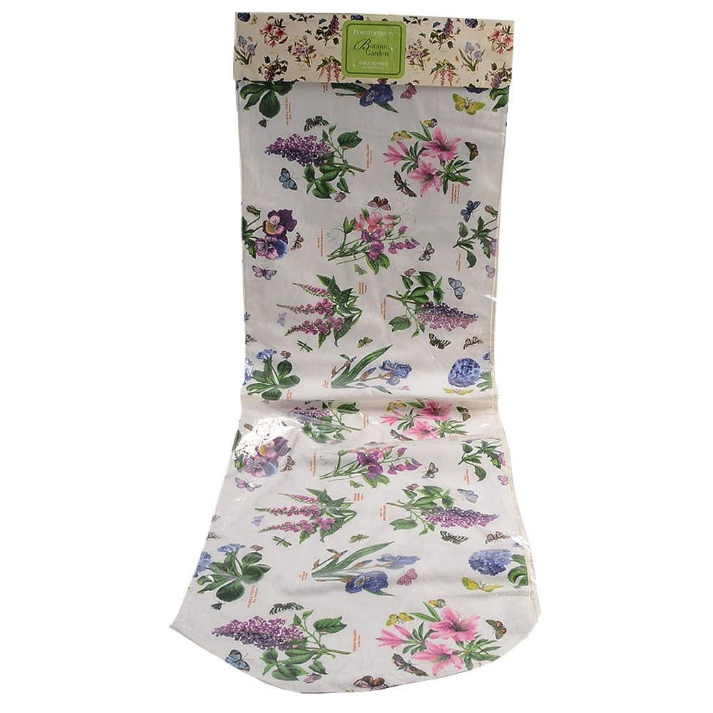 Portmeirion Botanic Garden 14" X 90" Cloth Table Runner