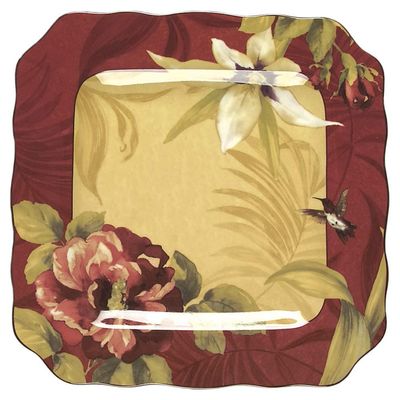 222 Fifth Belize Square Dinner Plate
