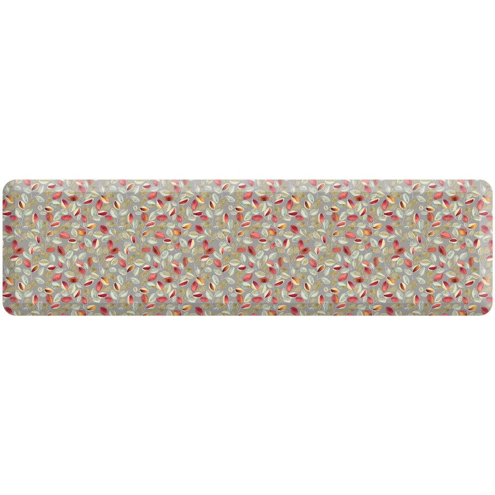 GelPro Anti-Fatigue Designer Comfort Kitchen Floor Mat Orchard Sultry Grey 20x72