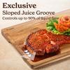 SMIRLY Wood Cutting Boards For Kitchen Meal Prep & Serving, Bamboo Cutting Board Set, Charcuterie Chopping Boards and Wooden Cutting Boards for Kitchen view 3
