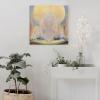 BAIKAI Agnes Pelton The Fountains Poster Hanging Picture Painting On Canvas Wall Art Poster Scroll Picture Print Living Room Walls Decor Home Posters 12x12inch(30x30cm) view 4