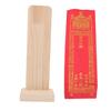 1pc Ling Bit Solid Wood Sign Ancestral Tablet Buddhist Supplies Garden Graveyard Statue Decorative Wood Panels Halloween Props Creepy Halloween Prop Temporary Memorial Tablet view 1