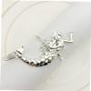 2pcs Mermaid Napkin Rings Serviette Buckle Ring Fall Napkin Rings Christmas Napkin Buckles Valentine s Day Mariposas Decorativas para Pared Set up Metal Delicate view 2
